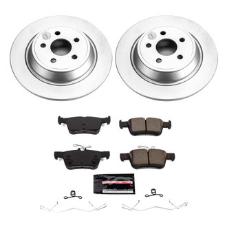 PowerStop® - Z23 Evolution Geomet® Plain Rear Brake Kit