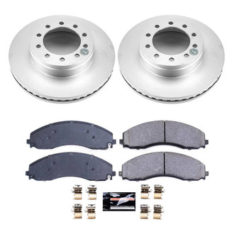 PowerStop® - Z23 Evolution Geomet® Plain Front Brake Kit