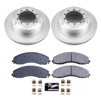 PowerStop® - Z23 Evolution Geomet® Plain Rear Brake Kit