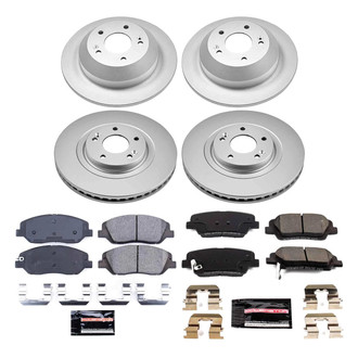 PowerStop® - Z23 Evolution Geomet® Plain Brake Kit