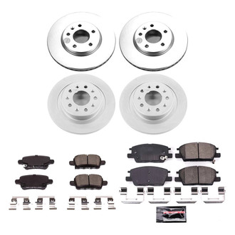 PowerStop® - Z23 Evolution Geomet® Plain Brake Kit