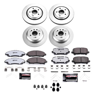 PowerStop® - Z36 Evolution Geomet® Plain Brake Kit