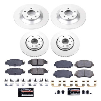 PowerStop® - Z23 Evolution Geomet® Plain Brake Kit