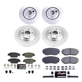 PowerStop® - Z23 Evolution Geomet® Plain Brake Kit