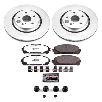 PowerStop® - Z36 Evolution Geomet® Plain Front Brake Kit
