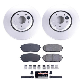 PowerStop® - Z23 Evolution Geomet® Plain Front Brake Kit