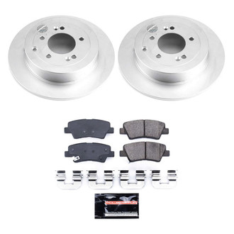 PowerStop® - Z23 Evolution Geomet® Plain Rear Brake Kit
