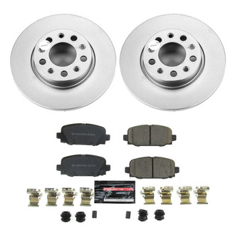 PowerStop® - Z23 Evolution Geomet® Plain Rear Brake Kit