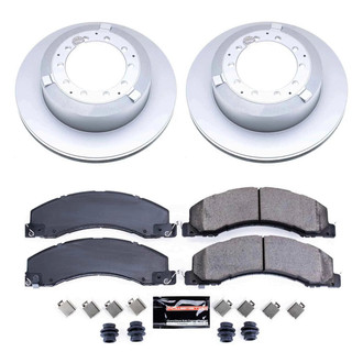PowerStop® - Z23 Evolution Geomet® Plain Rear Brake Kit