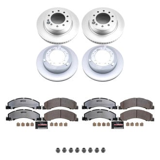 PowerStop® - Z36 Evolution Geomet® Plain Front and Rear Brake Kit