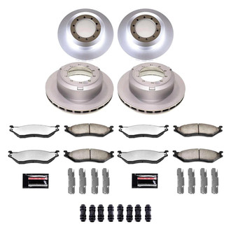 PowerStop® - Z36 Evolution Geomet® Plain Front and Rear Brake Kit