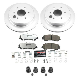 PowerStop® - Z36 Evolution Geomet® Plain Rear Brake Kit