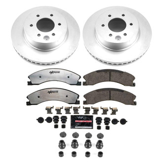 PowerStop® - Z36 Evolution Geomet® Plain Front Brake Kit