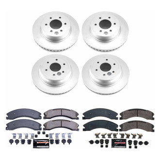 PowerStop® - Z23 Evolution Geomet® Plain Brake Kit