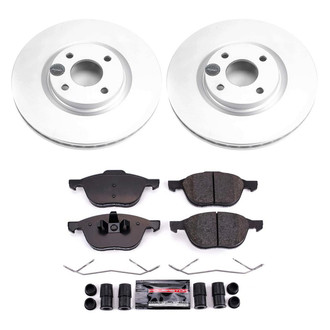 PowerStop® - Z23 Evolution Geomet® Plain Front Brake Kit