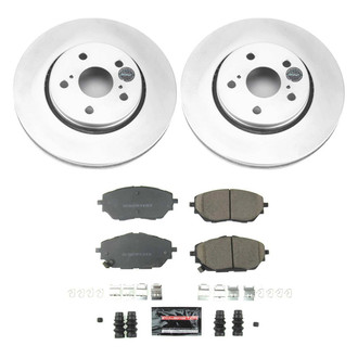 PowerStop® - Z23 Evolution Geomet® Plain Front Brake Kit