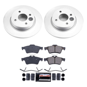 PowerStop® - Z23 Evolution Geomet® Plain Rear Brake Kit