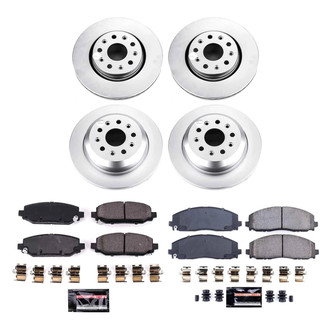 PowerStop® - Z23 Evolution Geomet® Plain Brake Kit