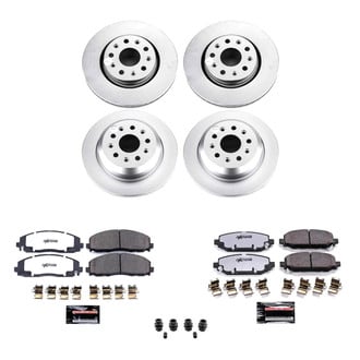 PowerStop® - Z36 Evolution Geomet® Plain Brake Kit