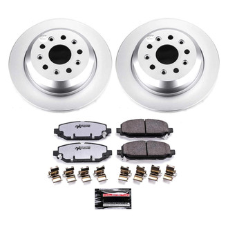PowerStop® - Z36 Evolution Geomet® Plain Rear Brake Kit