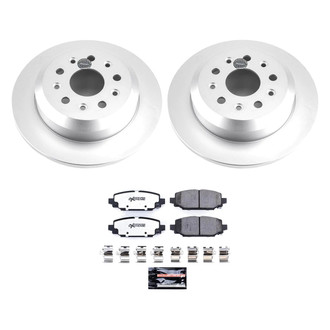 PowerStop® - Z36 Evolution Geomet® Plain Rear Brake Kit