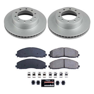 PowerStop® - Z23 Evolution Geomet® Plain Front Brake Kit