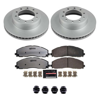 PowerStop® - Z36 Evolution Geomet® Plain Front Brake Kit