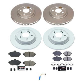 PowerStop® - Z23 Evolution Geomet® Plain Front and Rear Brake Kit