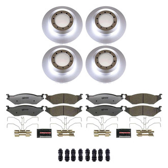 PowerStop® - Z36 Evolution Geomet® Plain Front and Rear Brake Kit