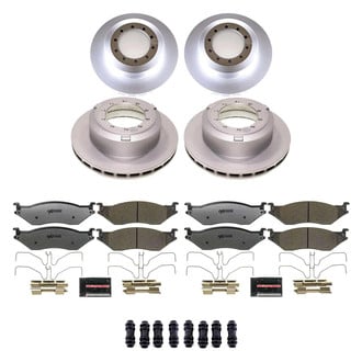 PowerStop® - Z36 Evolution Geomet® Plain Front and Rear Brake Kit