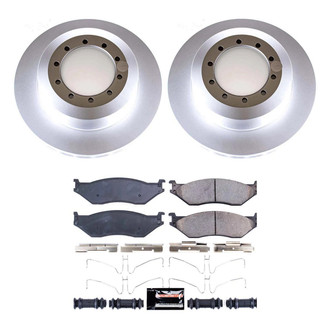 PowerStop® - Z23 Evolution Geomet® Plain Front Brake Kit