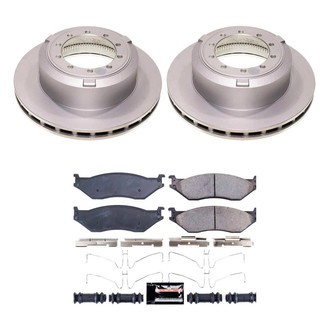 PowerStop® - Z23 Evolution Geomet® Plain Rear Brake Kit