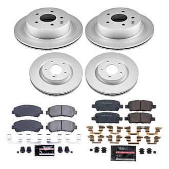 PowerStop® - Z23 Evolution Geomet® Plain Brake Kit