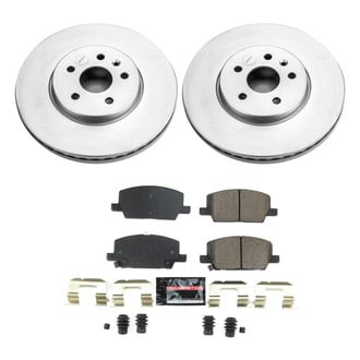 PowerStop® - Z23 Evolution Geomet® Plain Front Brake Kit
