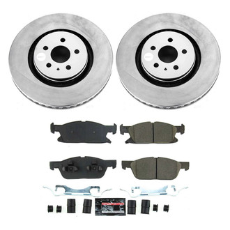 PowerStop® - Z23 Evolution Geomet® Plain Front Brake Kit