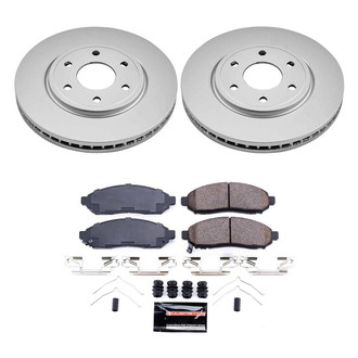 PowerStop® - Z23 Evolution Geomet® Plain Front Brake Kit
