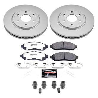 PowerStop® - Z36 Evolution Geomet® Plain Front Brake Kit