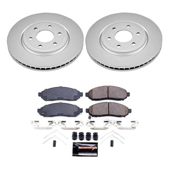 PowerStop® - Z23 Evolution Geomet® Plain Front Brake Kit