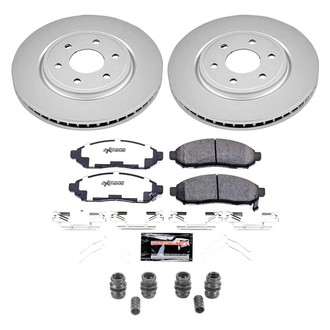 PowerStop® - Z36 Evolution Geomet® Plain Front Brake Kit
