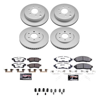 PowerStop® - Z36 Evolution Geomet® Plain Brake Kit