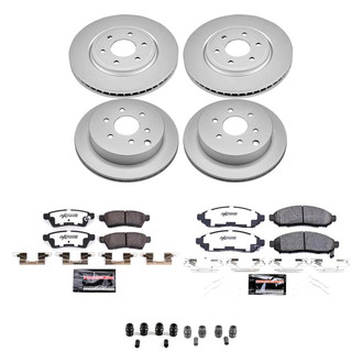PowerStop® - Z36 Evolution Geomet® Plain Brake Kit