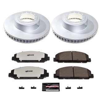 PowerStop® - Z36 Evolution Geomet® Plain Front Brake Kit