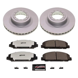 PowerStop® - Z36 Evolution Geomet® Plain Front Brake Kit