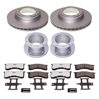 PowerStop® - Z36 Evolution Geomet® Plain Front and Rear Brake Kit