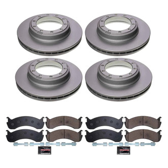 PowerStop® - Z36 Evolution Geomet® Plain Front and Rear Brake Kit