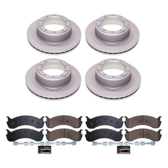 PowerStop® - Z36 Evolution Geomet® Plain Front and Rear Brake Kit