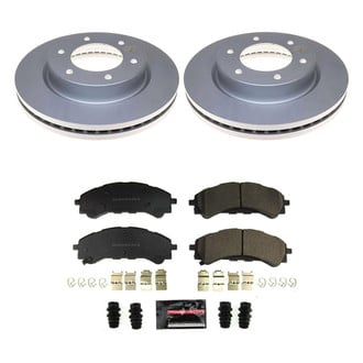 PowerStop® - Z23 Evolution Geomet® Plain Front Brake Kit