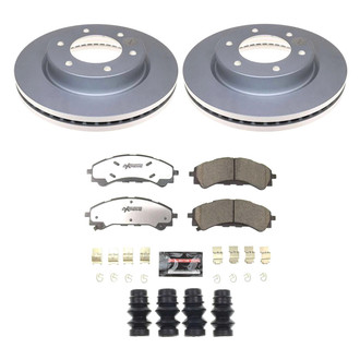 PowerStop® - Z36 Evolution Geomet® Plain Front Brake Kit