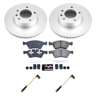 PowerStop® - Z23 Evolution Geomet® Plain Front Brake Kit
