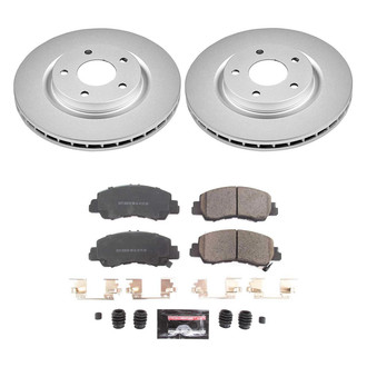 PowerStop® - Z23 Evolution Geomet® Plain Front Brake Kit